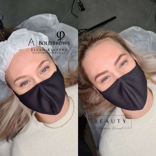 Microblading supermooie wenkbrauwen