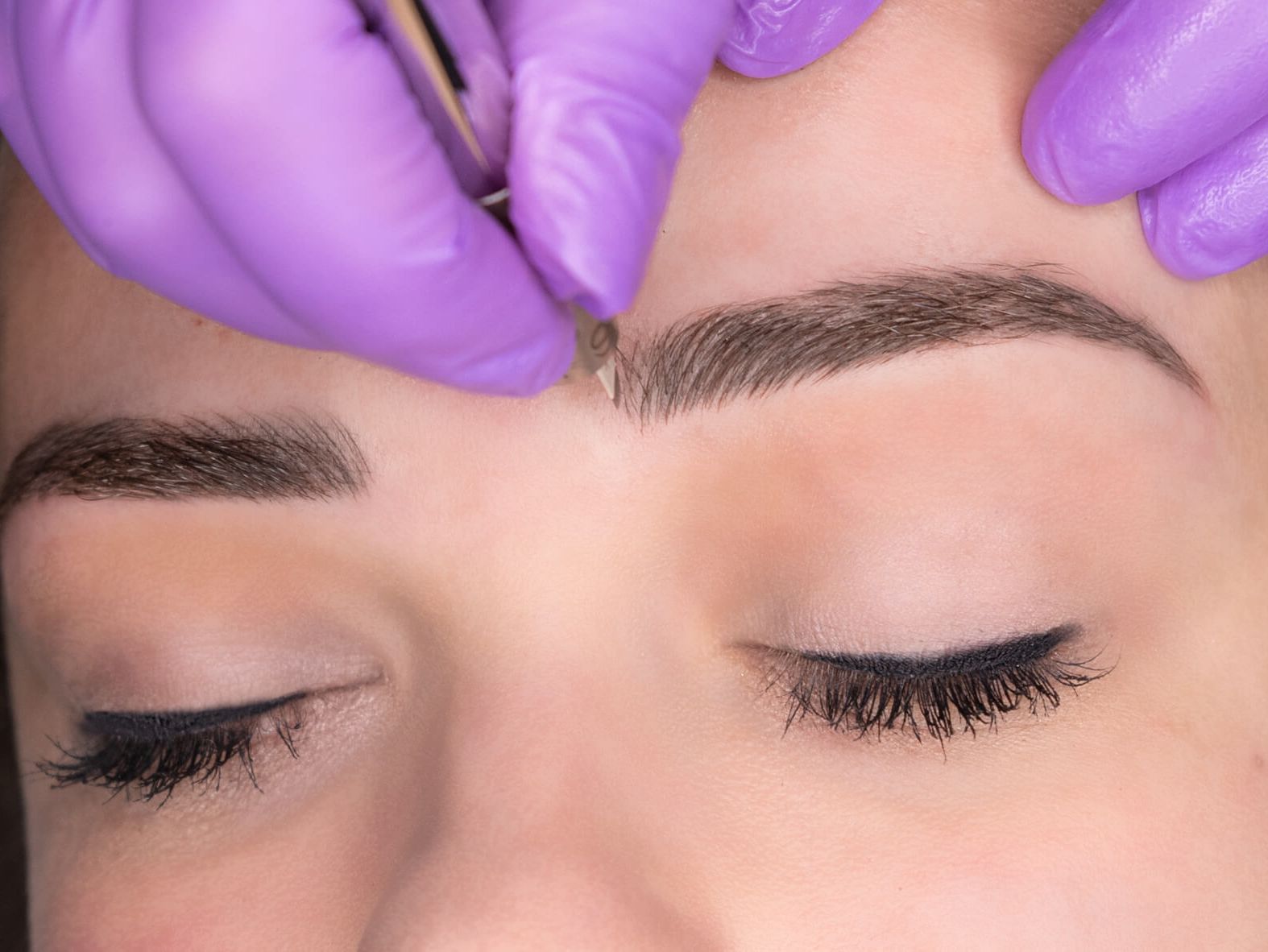 Behandeling microblading